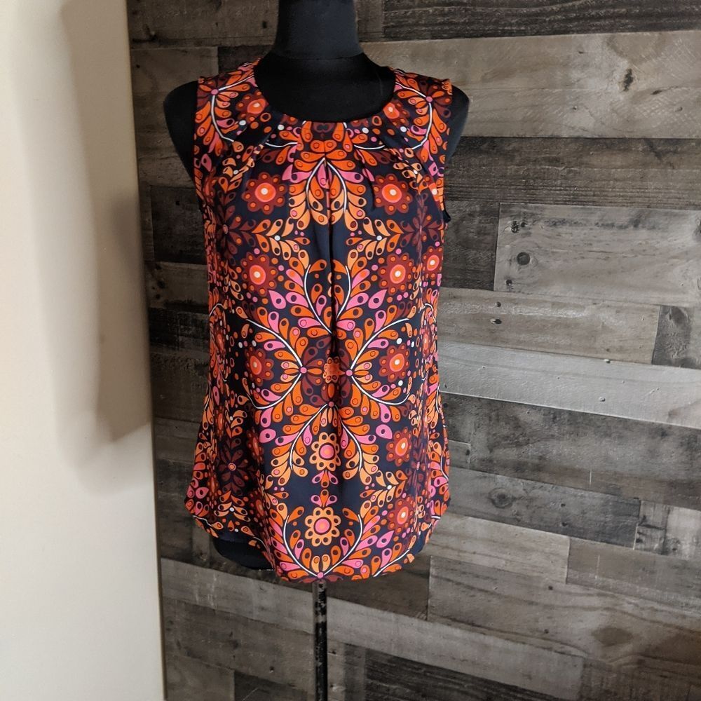Printed sleeveless top by Merona M